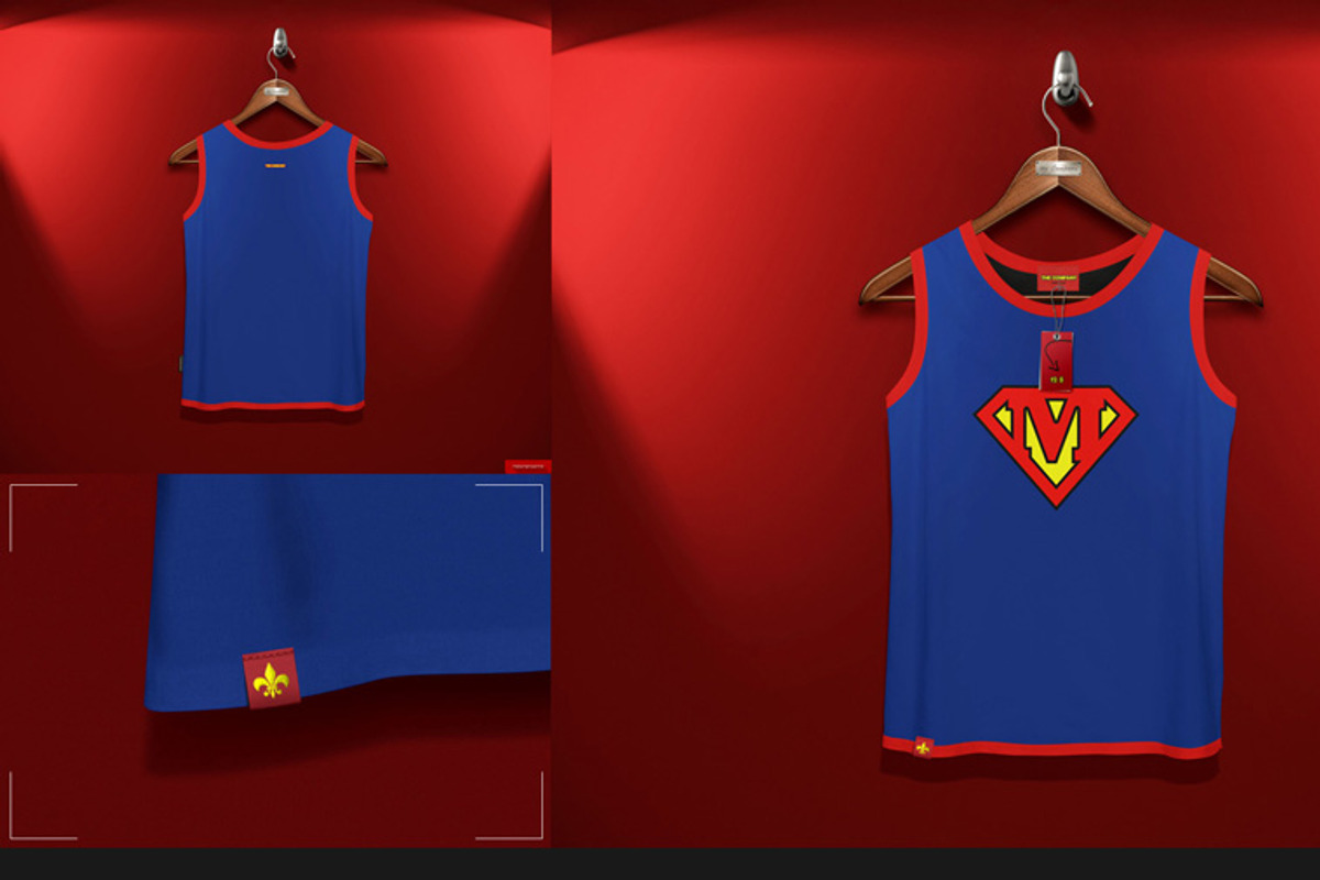 Tank Shirt On 5 Stages Mock-up, a Hoody Mockup by Mocca Mockups Store (Photo 5 of 69)