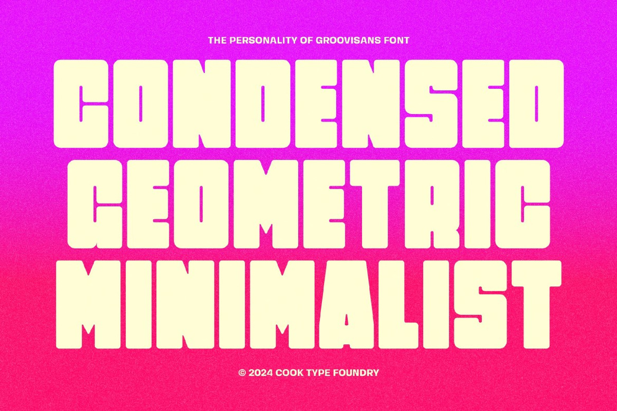 Groovisans, a Sans Serif Font by graphicook (Photo 4 of 10)