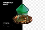 3D Crypto Icon Set, an Object Graphic by Illustrava (Thumbnail 4 of 7)