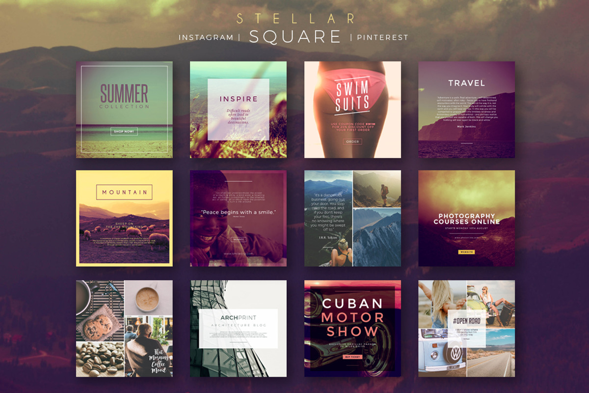 Stellar Social Media Banner Pack, a Templates & Theme by Graphicdome (Photo 6 of 14)