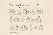 Whimsy Garden Cottagecore Set, a Seasonal Illustration by Art Dari Autumn (Thumbnail 9 of 18)