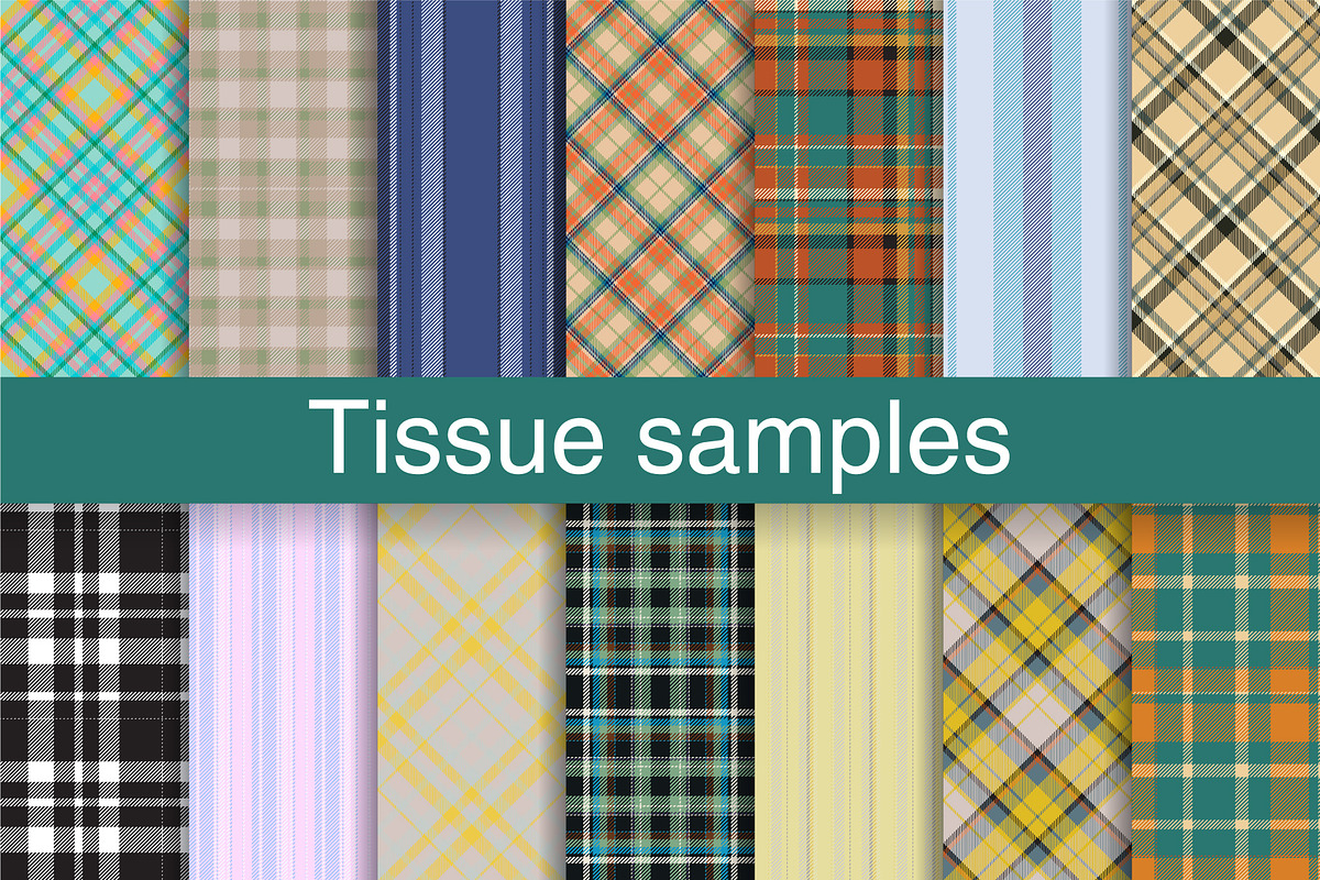 #113 Plaid Pattern of Tissue Samples, a Pattern Graphic by Plaid4You (Photo 1 of 9)