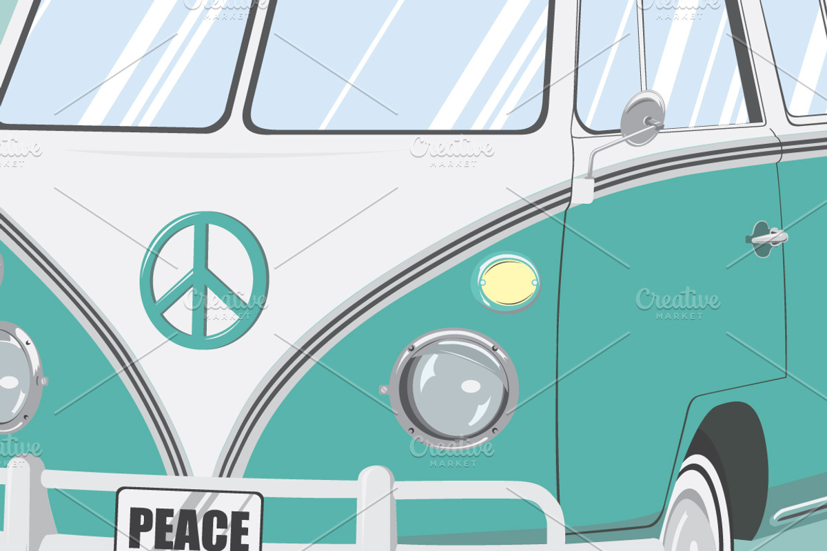 Hippy Car, an Illustration by kulturrrno (Photo 3 of 4)