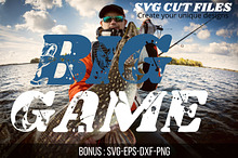 Big Game Fishing, Fishing font
