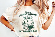 Bad Brain PNG, Retro Mental Health, an Illustration by SharpMarketplace (Thumbnail 2 of 9)