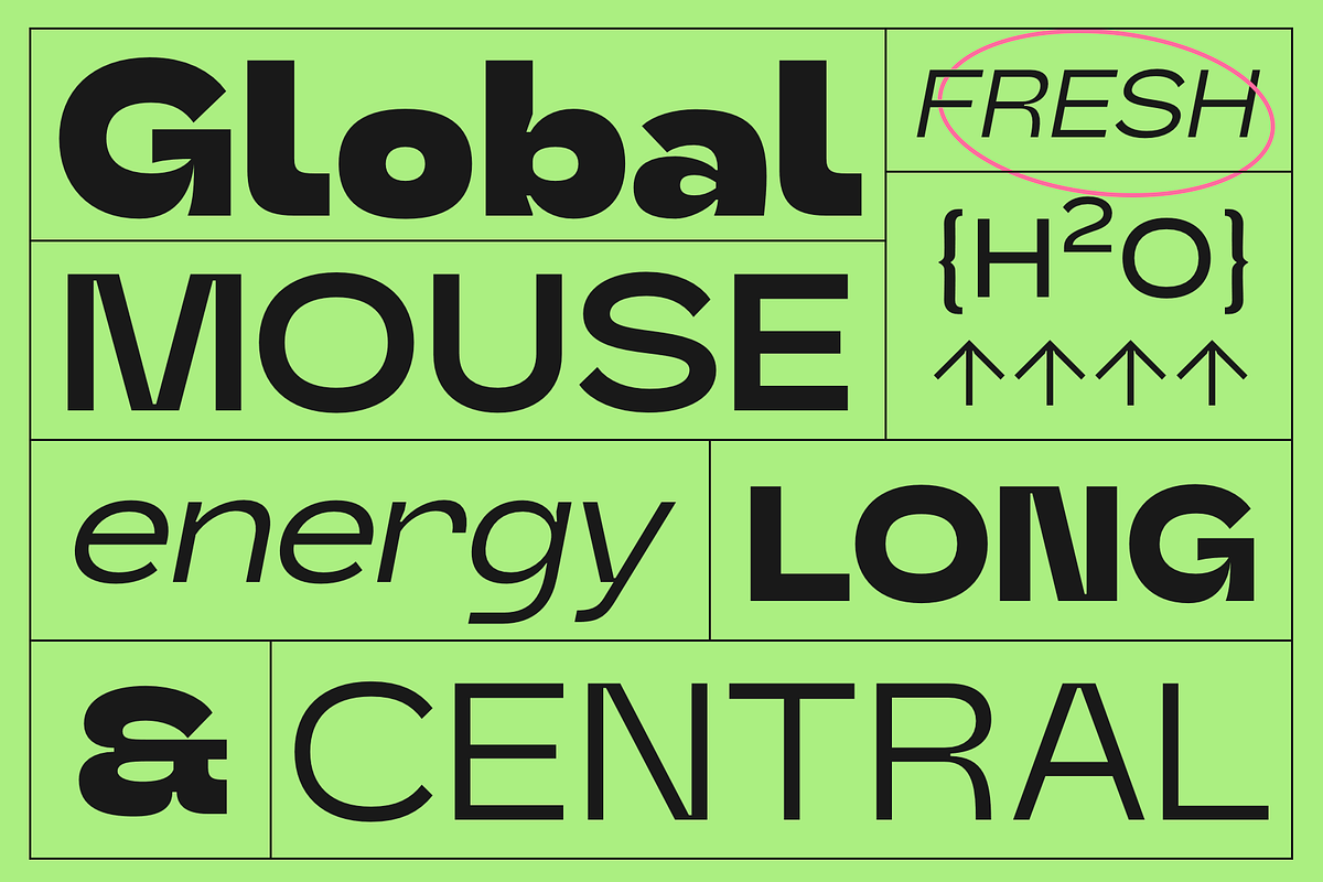 Matio | Font Family, a Sans Serif Font by Larin Type Co. (Photo 2 of 14)
