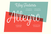 Riley -Vintage Script, a Script Font by Fenotype (Thumbnail 3 of 5)