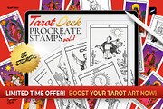 Procreate Tarot Deck Stamps, a Shape Add-On by Spasibenko Art (Thumbnail 1 of 6)