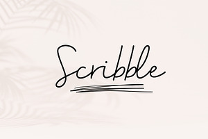 Scribble - Handwritten Script Font