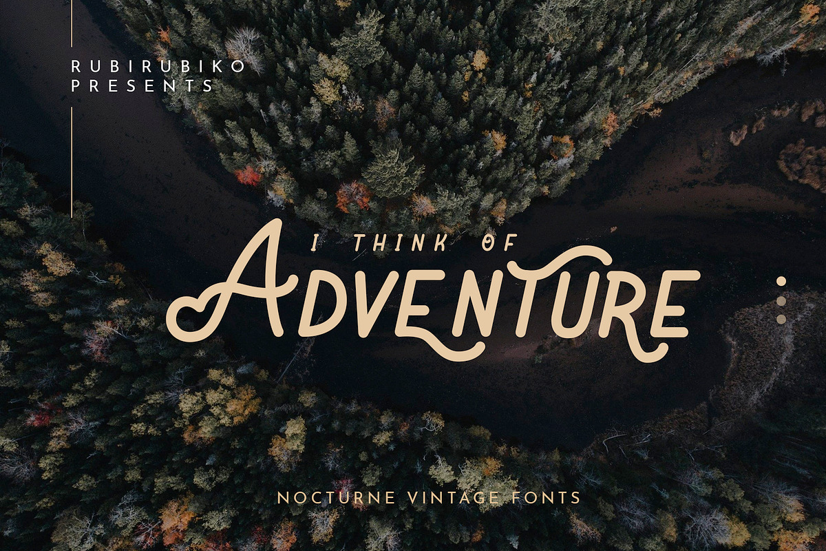 Nocturne - Vintage Fonts preview 3