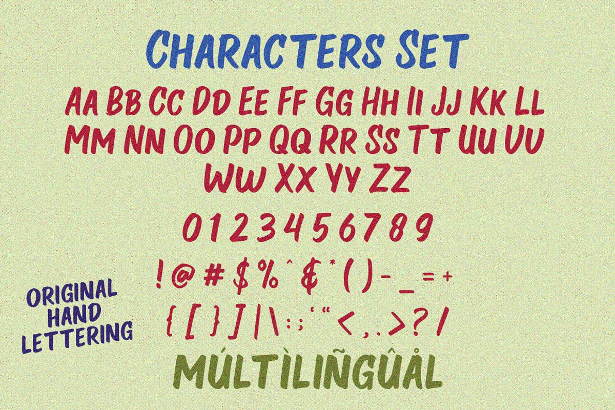 VT VELCRO - Brush Font preview 7
