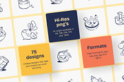 Ingredient Icons, an Outline Icon by Vectors Market (Thumbnail 5 of 8)