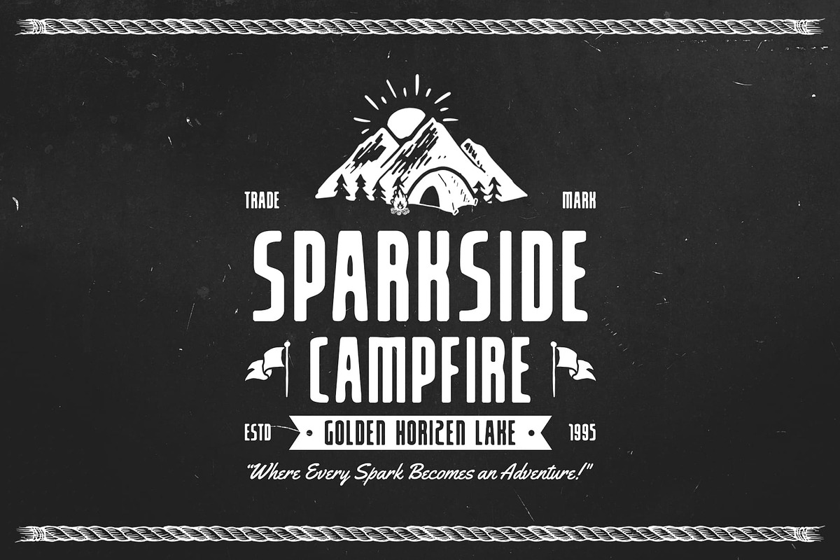 Laveda Blur, a Sans Serif Font by Craft Supply Co. (Photo 3 of 8)