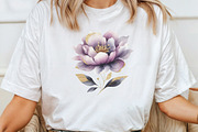 Watercolor Abstract Flowers Clipart, an Illustration by CraftArtStudio (Thumbnail 4 of 6)