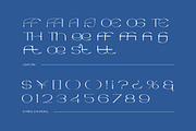 Yogie Vecan - Aesthetic Wide Font, a Sans Serif Font by Imoodev (Thumbnail 6 of 6)