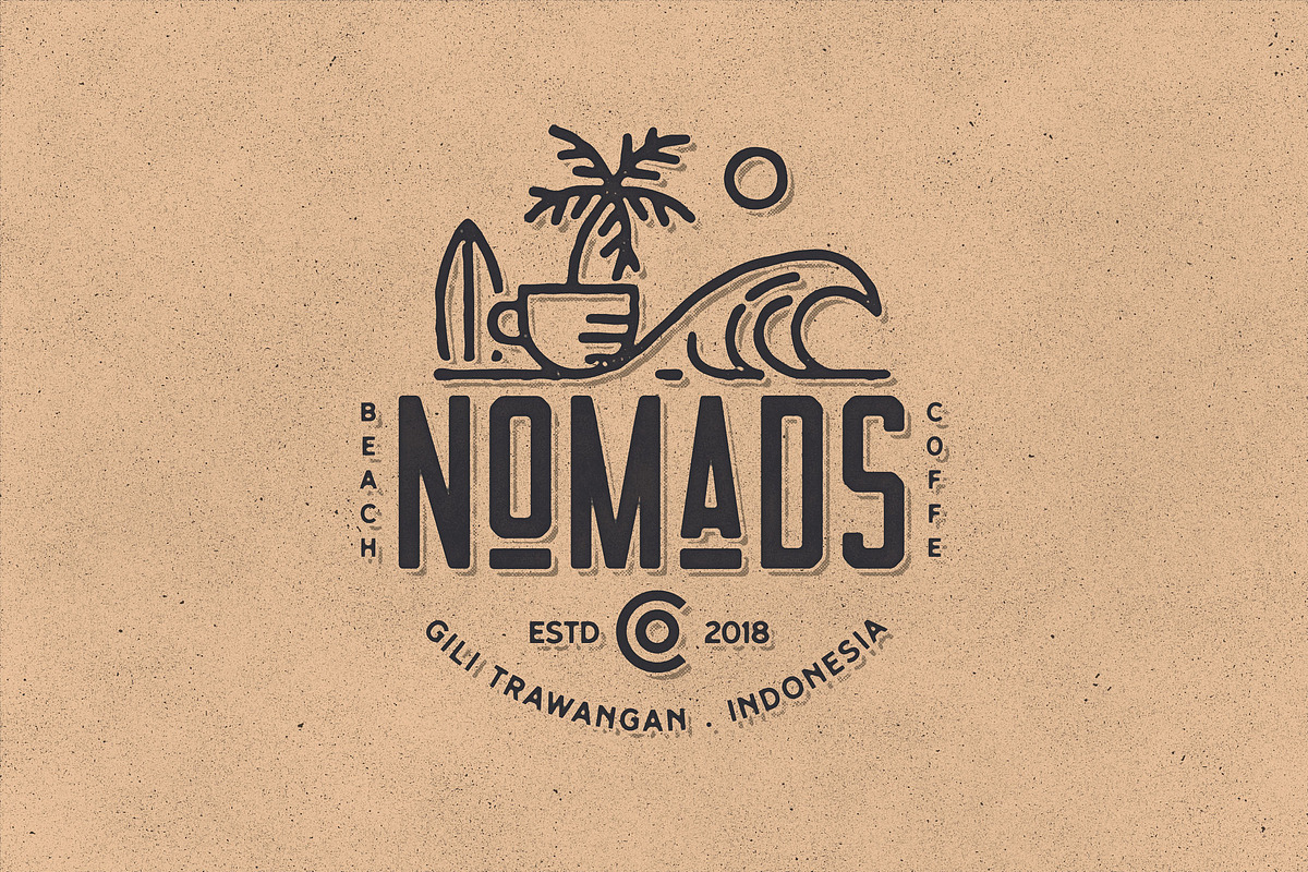 Nomads -The Farmer Original Typeface preview 8