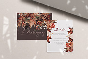 Watercolor Clipart - MAHOGANY FALL, a Decorative Illustration by Beigetime (Thumbnail 9 of 15)