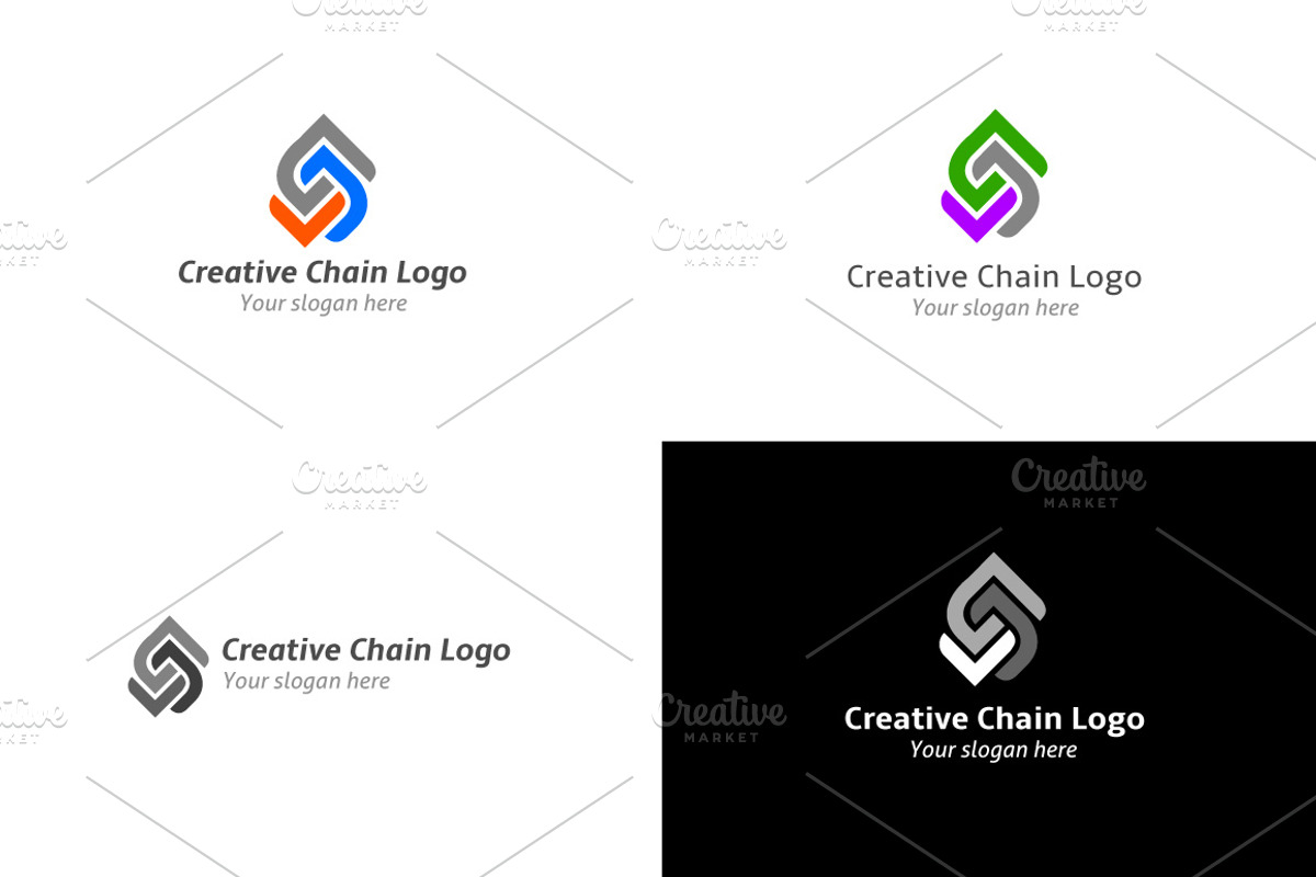 Creative Chain Logo, a Branding & Logo Template by BdThemes