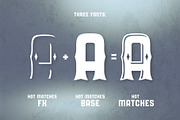 Hot Matches. Font, Mockup, Template!, a Serif Font by Gleb Guralnyk (Thumbnail 6 of 6)