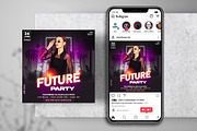 Event Music Party Instagram Flyer, a Social Media Template by PixelsDesign (Thumbnail 1 of 2)