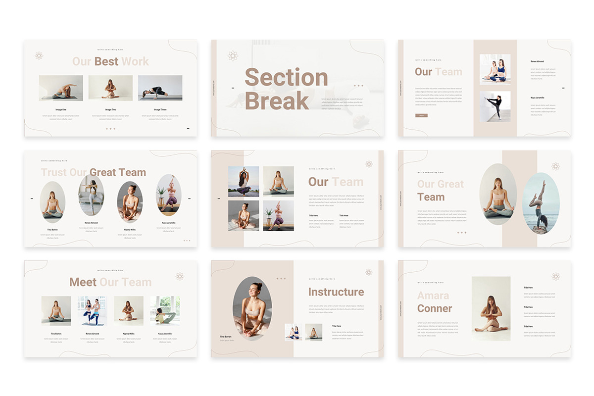 Yogaplus - Yoga Keynote, a Presentation Template by Design Persona (Photo 4 of 5)