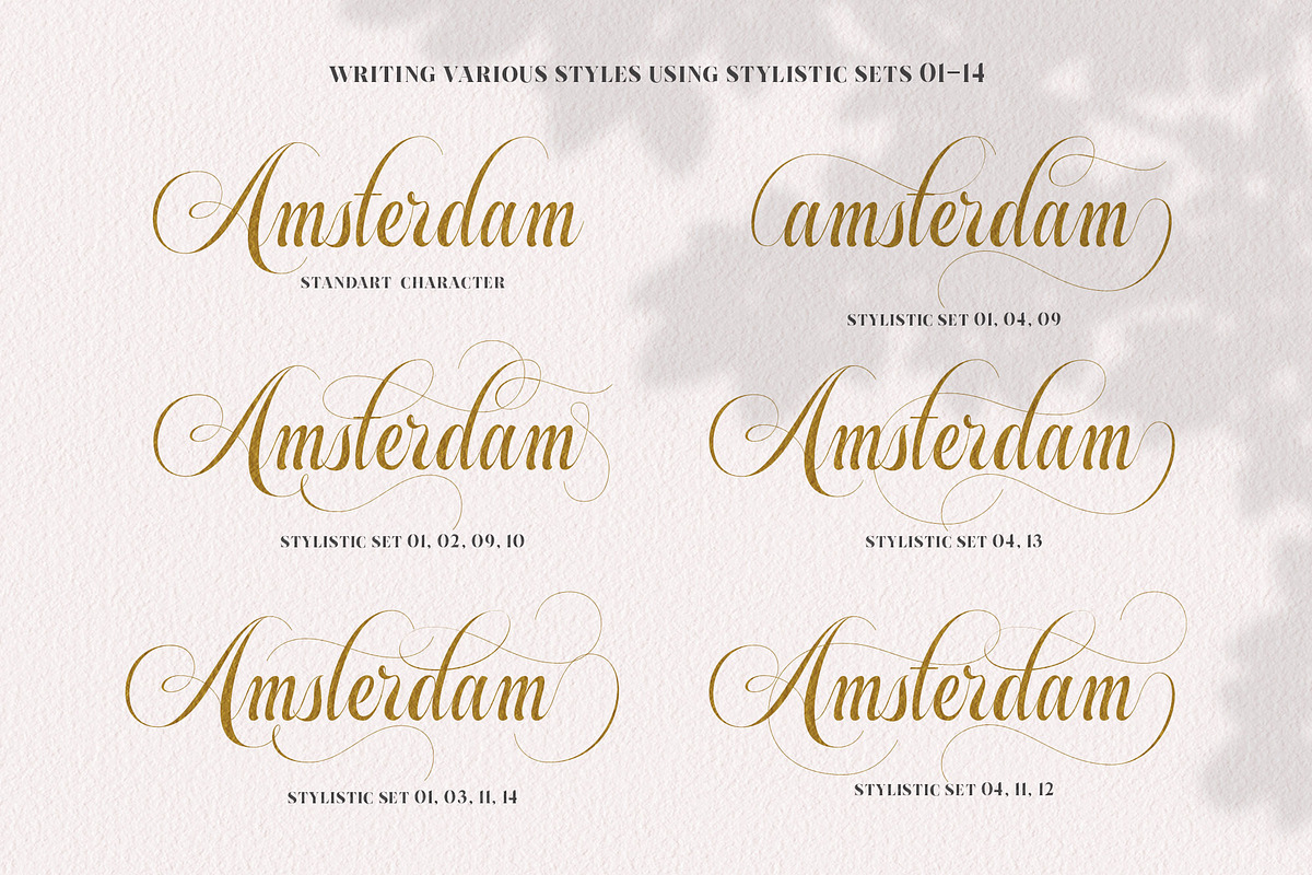 Beautiful Roses - Font Duo preview 5