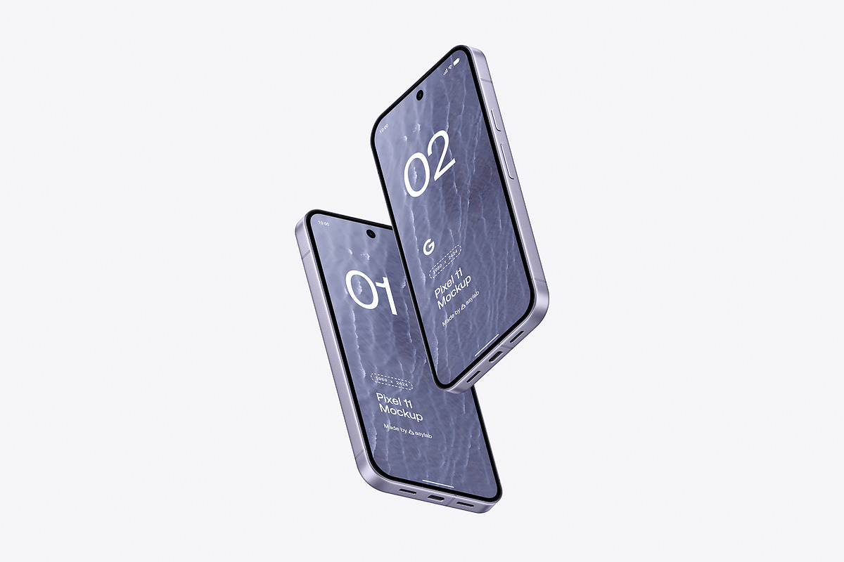 Google Pixel 11 Mockups, an Android Mockup by Asylab (Photo 38 of 62)