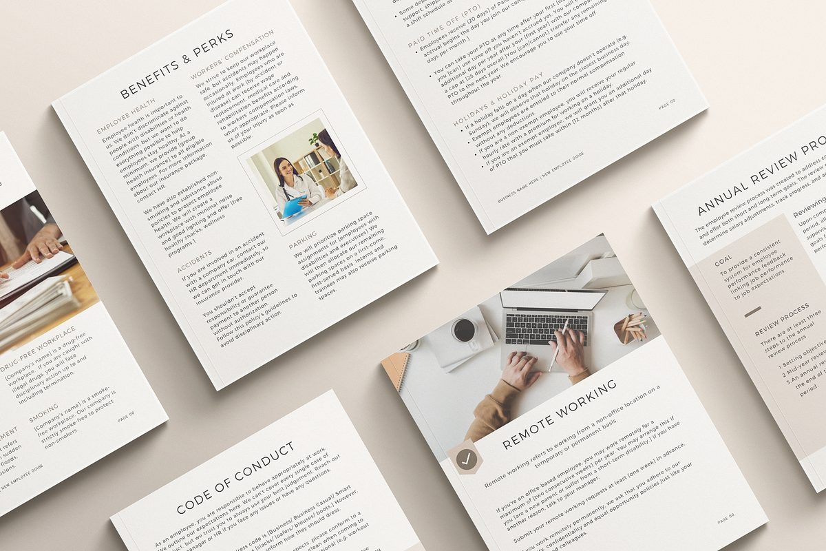 Employee Onboarding | Canva Template, a Magazine Template by Designs by ...