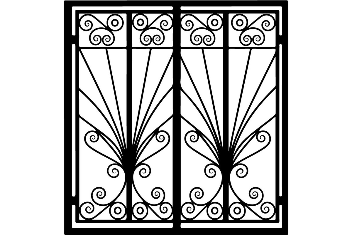 Vintage Scroll Gate Panel Bundle, a Decorative Illustration by Creativeshirt (Photo 10 of 20)