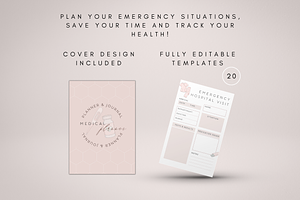 Canva Medical Planner Templates