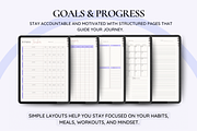 Fitness Digital Planner, a Templates & Theme by LumusStudio (Thumbnail 6 of 9)