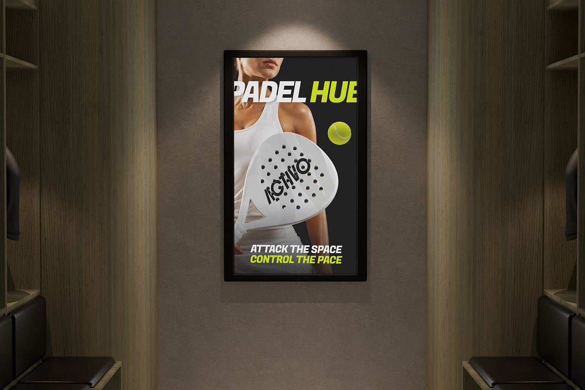 Poster Sport Mockup, an Advertising Mockup by SLAB! Design (Photo 6 of 7)