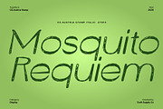 CS Austria Stamp, a Sans Serif Font by Craft Supply Co. (Thumbnail 3 of 8)