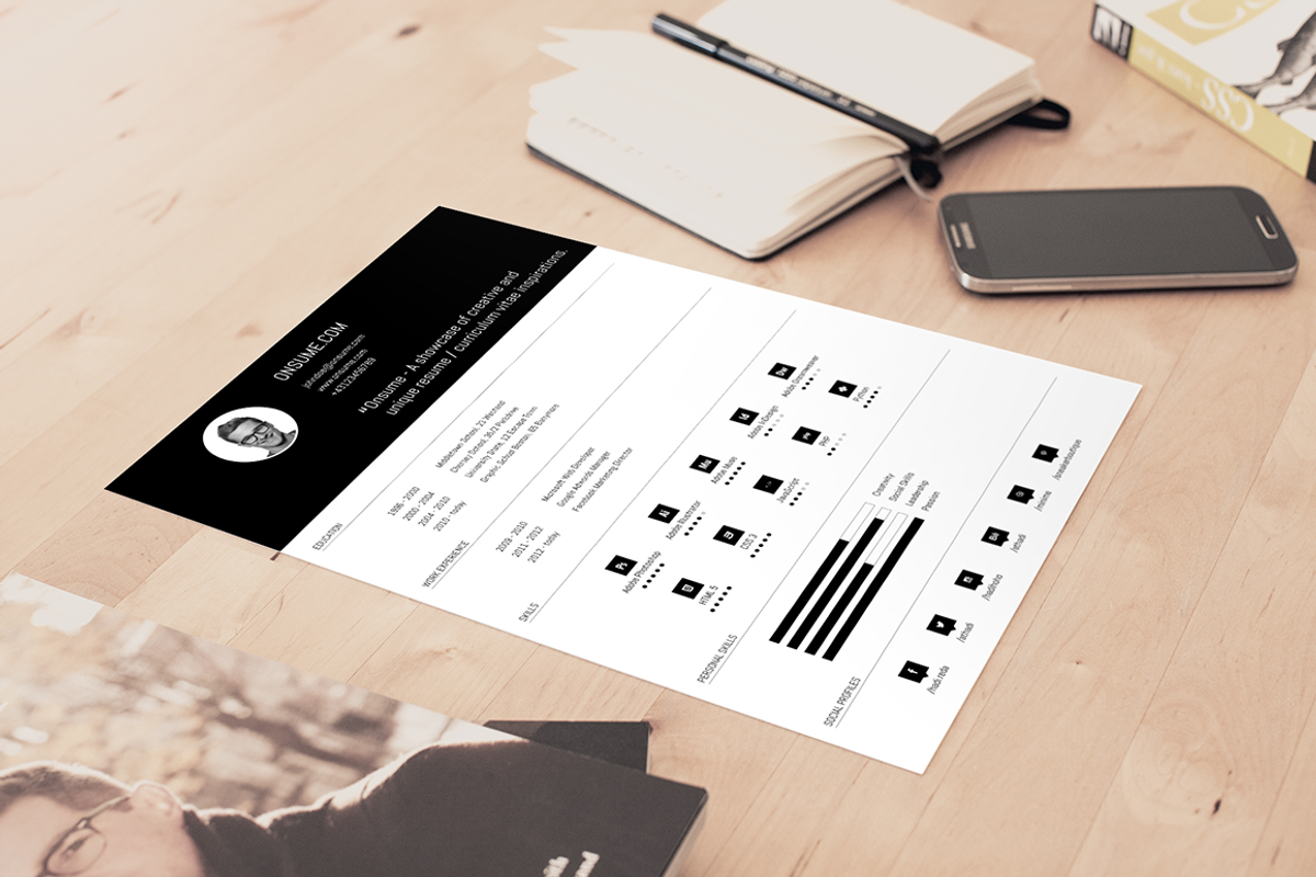 Din A4 Retro Mockup, a Mockup by athadi (Photo 1 of 2)