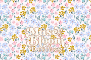 Pastel Ditsy Floral, a Pattern Graphic by MuseBloomDesigns (Thumbnail 1 of 6)