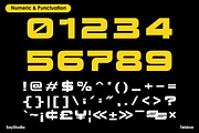 Teislow – Futuristic Typeface, a Sans Serif Font by Say Studio (Thumbnail 9 of 12)
