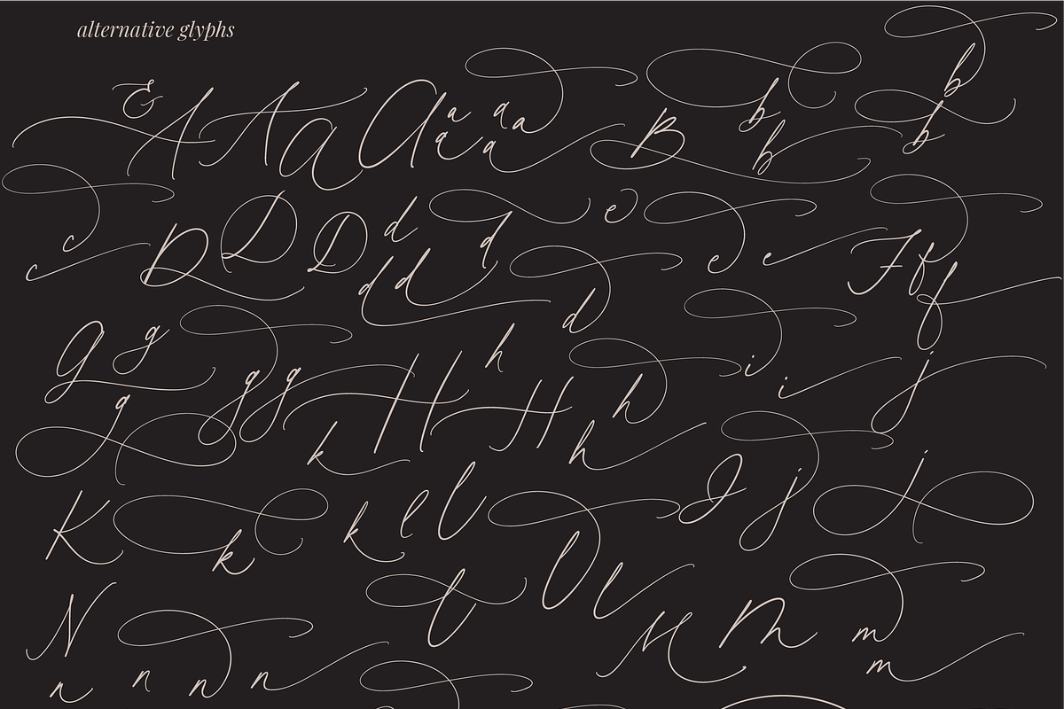 Honey Vineyard // Modern Calligraphy, a Script Font by PeachCreme (Photo 26 of 26)