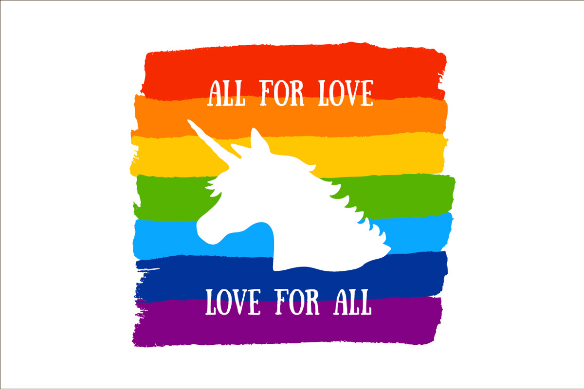 Pride Month Posters, a Decorative Illustration by Lena Kedrova (Photo 3 of 5)