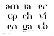Mangsi | Inked Display Typeface, a Handwritten Font by Aluyeah Studio (Thumbnail 6 of 16)