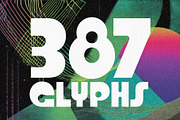 Analog Freak - 1980's Typeface, a Sans Serif Font by HipFonts (Thumbnail 7 of 8)