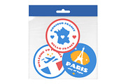 Travel Country Stickers Bundle, an Object Graphic by TSRY (Thumbnail 3 of 3)