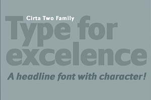 Cirta ExtraBlack & Italic