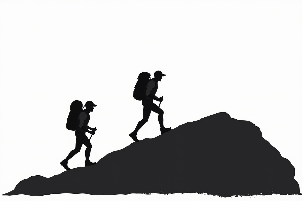 Adventure Trekking Vector Pack, an Illustration by musafir_fashion (Photo 17 of 21)