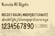 Kumola - Playful Rustic Typeface, a Font by Sanskertype Studio (Thumbnail 3 of 7)