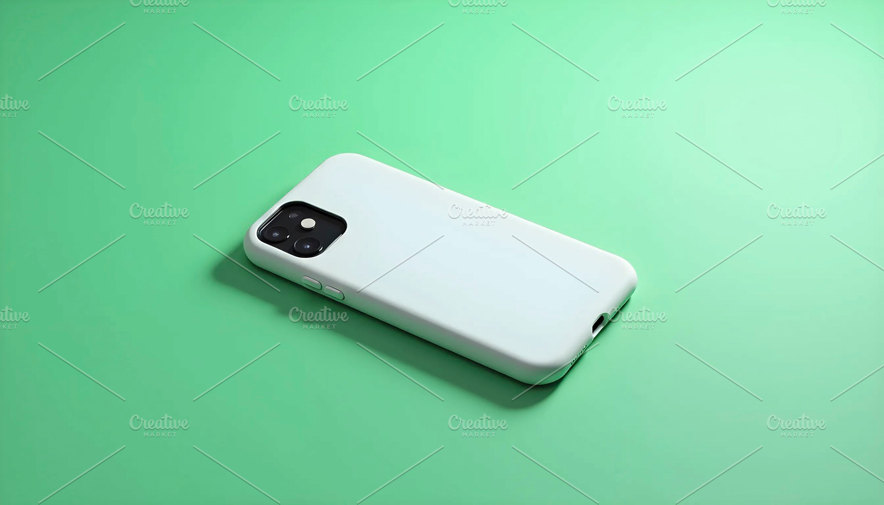 smartphone case mockup, front and ba, a Photo by LOGOCREATIVE