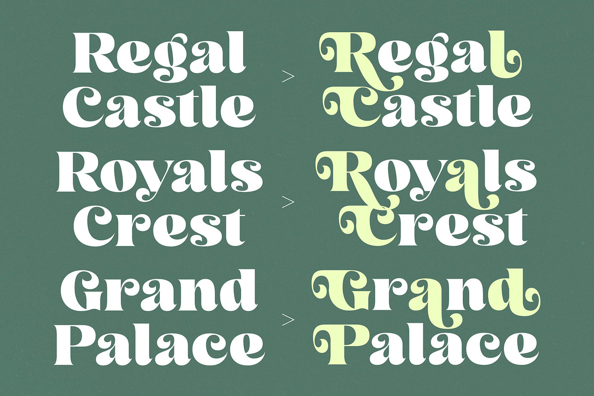 Arilast Kingde Modern Luxury Serif, a Serif Font by timelesstype.co (Photo 14 of 20)
