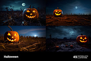 Halloween. 49 images, a Holiday Photo by Handmadefont (Thumbnail 12 of 12)