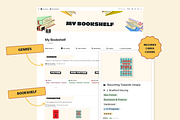 Notion Books and Reading Template, a Templates & Theme by Woolshark (Thumbnail 5 of 10)