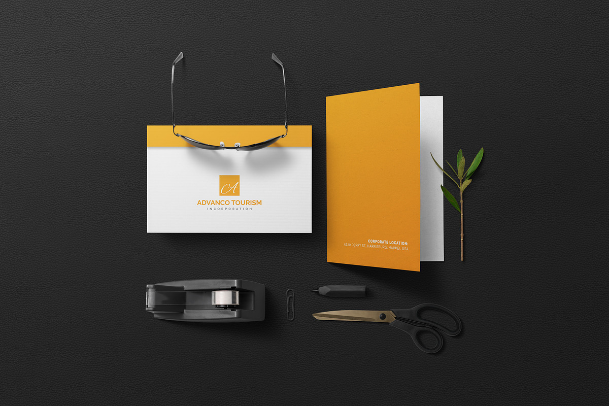 ADVANCO Corporate Identity Pack, a Stationery Template by Dueza.Com (Photo 4 of 5)