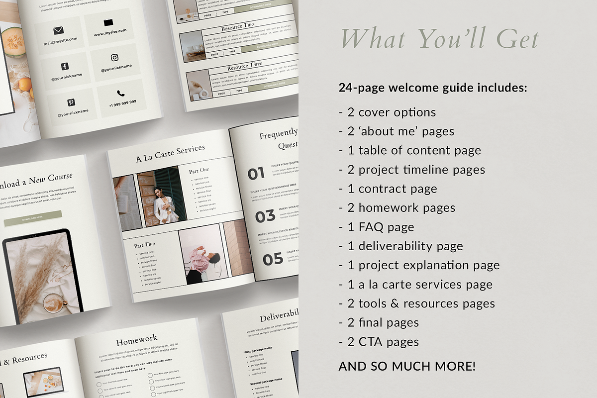 Service-Based Business Bundle, a Brochure Template by Ralony (Photo 15 of 31)